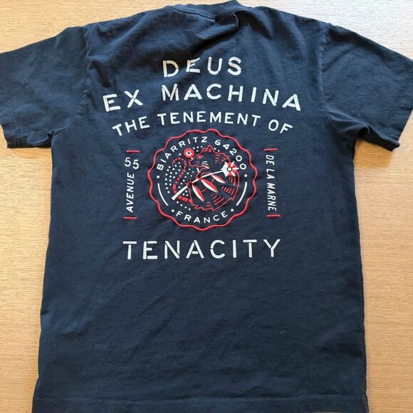 Deus Ex Machina Embroidered T-Shirt - Picture 1 of 6